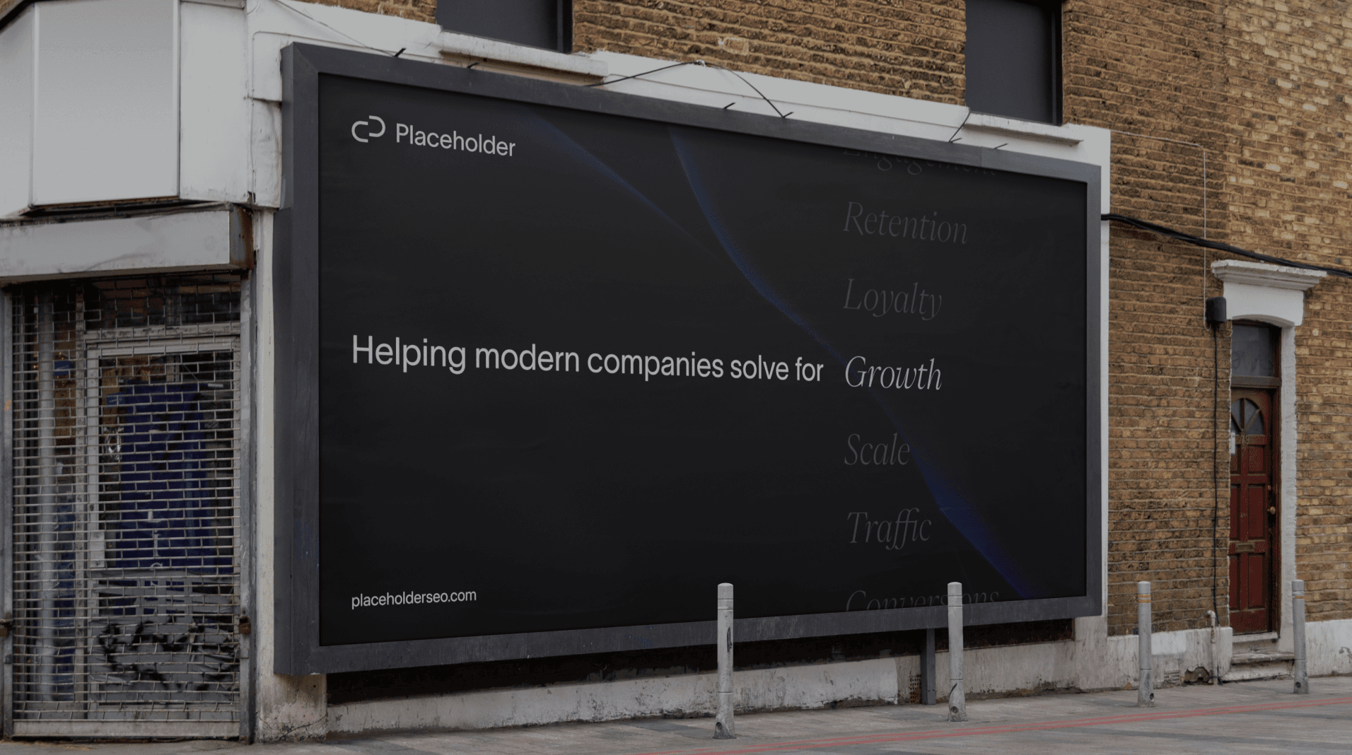 Placeholder — selected work by Brandside
